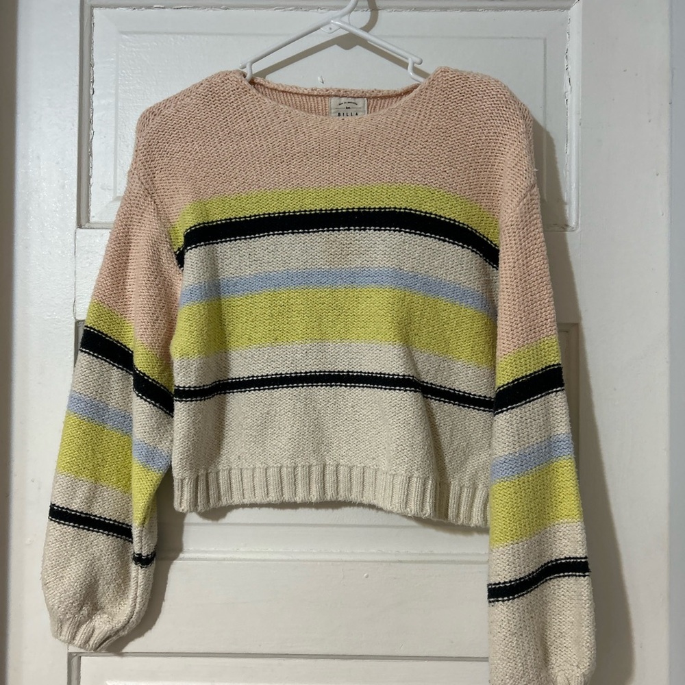 Billabong Pastel Striped Sweater